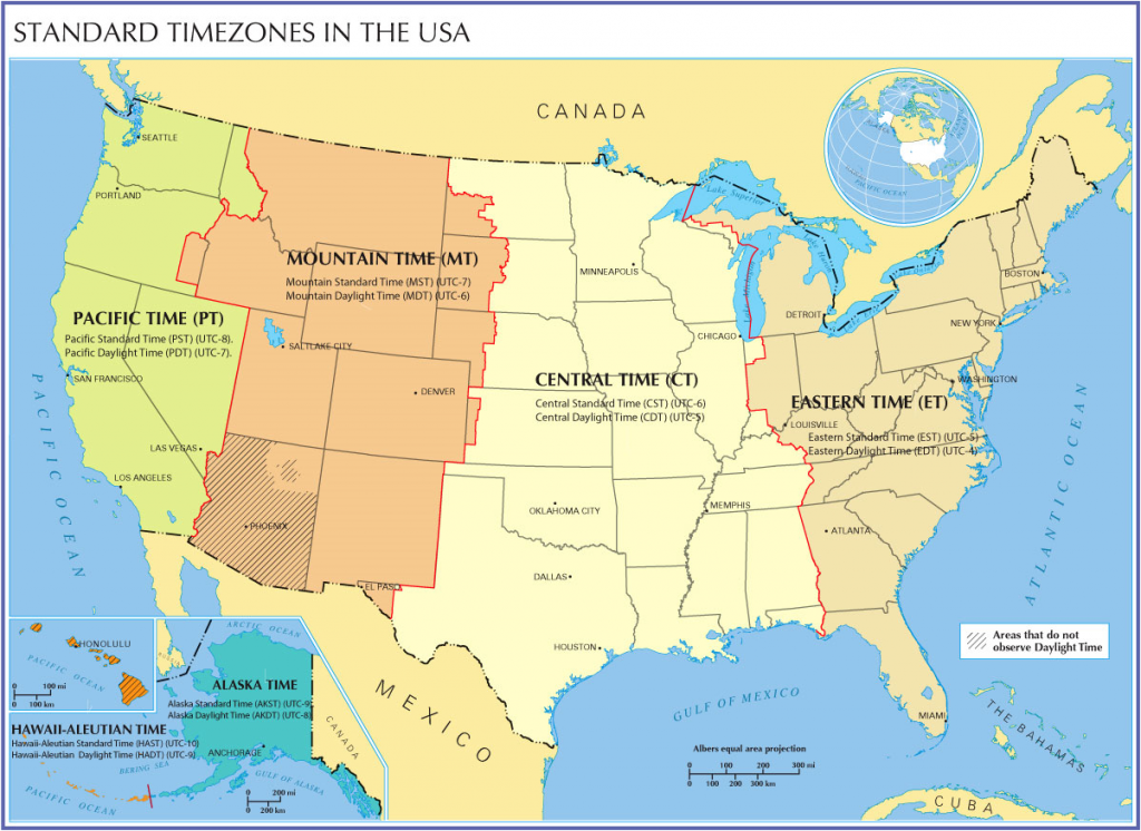 mountain time zone map